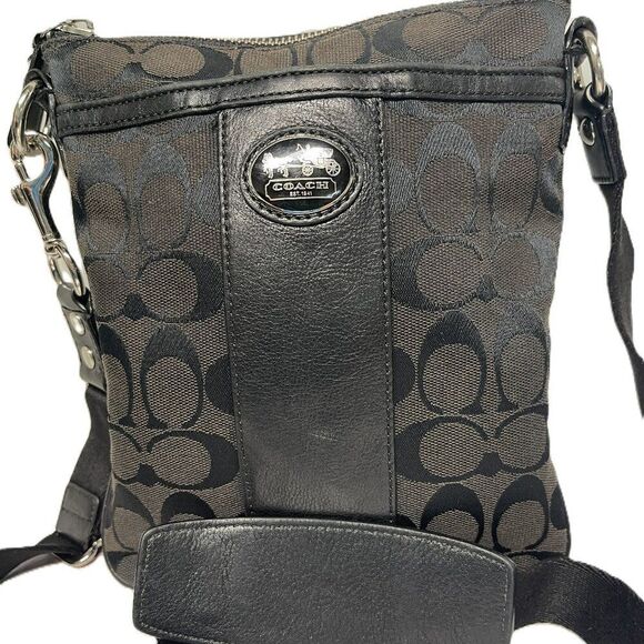 Coach Sutton Swingpack Crossbody Brown - Picture 1 of 11
